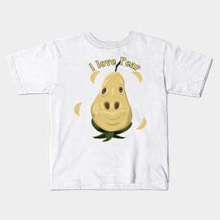 I love Pear Kids T-Shirt